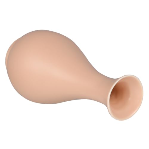Jarrón de cerámica rosa moderno ABOOFAN macetero decorativo 2