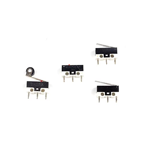 Micro interrupteur 3 broches avec levier à galet pour souris et imprimante 3D