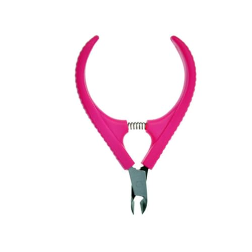 SKISUNO Pinzas de Manicura y Pedicura Inoxidable con Mango Antideslizante Diseño Ergonómico y Integrado Cortador de Cutículas y Muerta para Uñas Encarnadas Herramienta Portátil para Casa