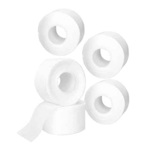 ELAYARD 5ロール 使い捨て防水理髪用ノンウォーブンネックストリップ巻 耐久性と快適性を備えた美容院 理容室向け髪型整髪用保護バンド