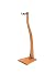 Zither Wooden Guitar Stand - Handcrafted Solid Mahogany Wood Floor Stands Best for Acoustic, Electric and Classical Guitars, Made in USA