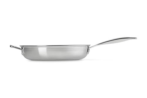 Image of Le Creuset Stainless Steel Classic 3-Ply Fry Pan, 11 inch