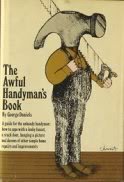 Hardcover The awful handyman's book, Book