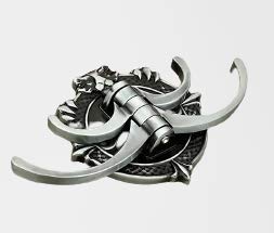 EYE BERRY BASI SALES WITH MISCELLANEOUS DEVICE Lion 4 in One Brass Antique Movable Belt Hook,Cloth Hook,Purse Hook,Robe Hook,Coat Hook OR Hanger