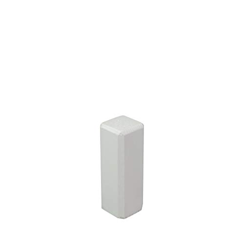Trevendo® Juego de 4 barras de esquina para esquina interior, esquina exterior, conector de...