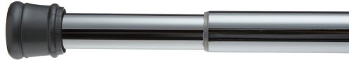 Carnation Home Fashions, Inc Carnation Home Fashions Stall 23 40-Inch Adjustable Shower Curtain Tension Rod, Chrome