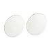 FOMIYES 2PCS Pocket Cosmetic Mirror Portable Suction Cup Makeup Mirror Hand Held Vanity Mirror Suction Cup Magnifying Mirror Pocket Magnifying Glass Mirror for Purse Magnifier Travel Round