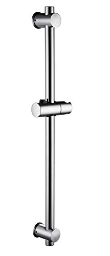 Eridanus Tringle de Douche Réglable en Acier Inoxydable SUS304, Barre de Douche Murale, Douche avec Barre Coulissante - 66 cm