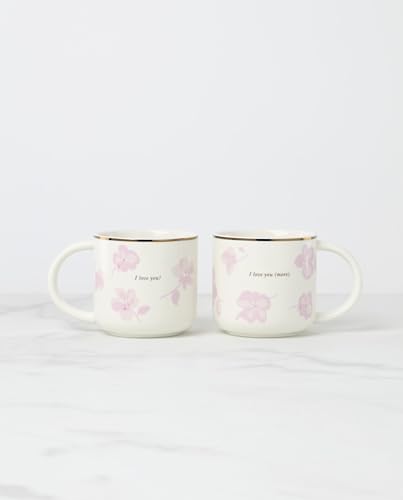 Image of kate spade new york Spring Pansies Mugs, Set Of 2