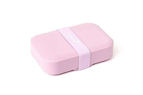 Harfield Tableware Amuse Medium Adjustable Lunch Box Pink Blue BPA Free Food Container (Pink)