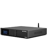 S.M.S.L A300 HiFi Power Amplifier, Class D Integrated Amp SDB Sound Effects Hi-Res Audio Receiver, RCA, Bluetooth 5.0, USB Input, 165W x 2 THD+N 0.004% (with Remote Control)