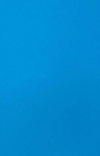 Zook 10 Pack of EVA Craft Foam Sheets 8x12 inches; Large and Vibrant 2mm EVA Foam Sheets for Crafts and Cosplay Models - Easy to Bend, Shape, Cut and Glue (Sky Blue)