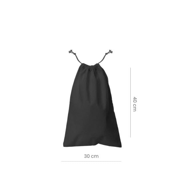 Baghashtag Siyah Bez Kese 30 cm x 40 cm