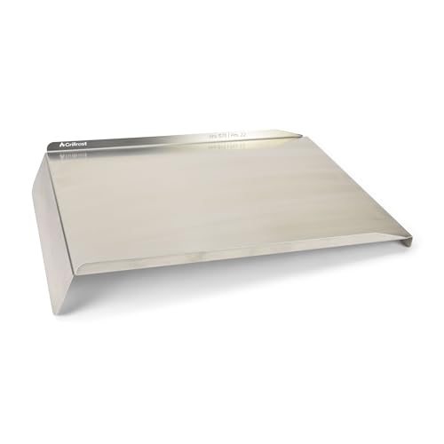 Grillrost.com Das Original Plaque d'écoulement de la Graisse en Acier Inoxydable pour Traeger Pro Series 22 & 575