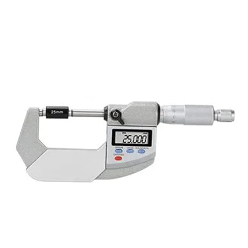 Micromètre numérique extérieur 25-50mm IP65 avec grand écran LCD pour mesure d'épaisseur de précision