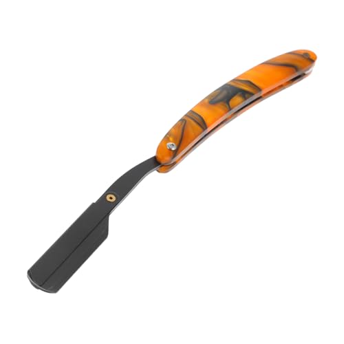 Beavorty Maquinilla de Afeitar Manual para Hombre Metal Vintage para Cabello y Barbería Profesional sin Cuchillas