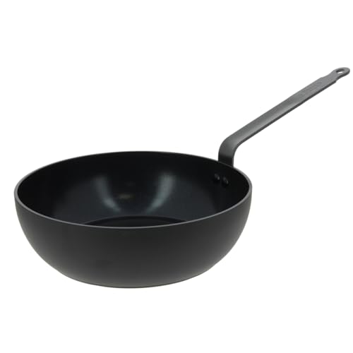 DE BUYER Sauteuse Bombée Céramique Anti Adhésive à 28 cm Ceranoa