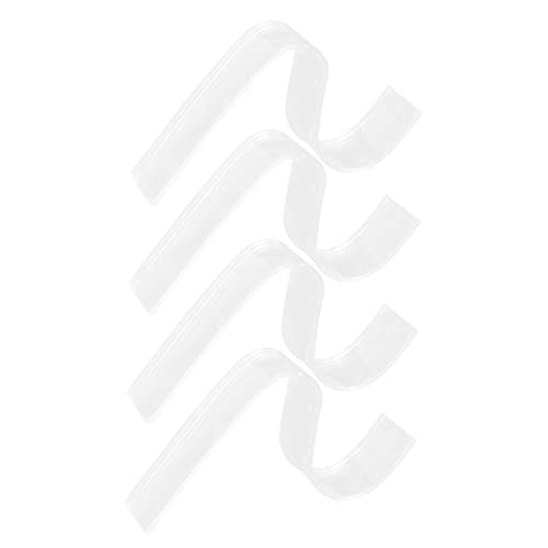 Amosfun 4pcs Acrylic Martial Arts Belt Display Rack Belt Storage Holder for Shop Championship Belt St