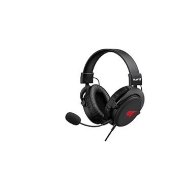 Fone De Ouvido Gamer Headset Havit H2015D Pc/Xbox/Ps4/Ps5 All Black