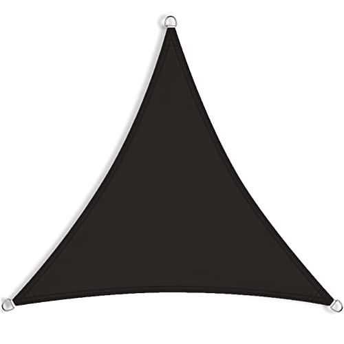 Toldo de jardín con bloqueo UV de 4,6 x 4,6 m, impermeable, 420D PES con kit de cuerda para playa, patio, piscina, terraza, balcón, vino tinto al aire libre