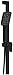 Handshower Set With 30" Slide Bar and 4-Function HandshowerBLACK