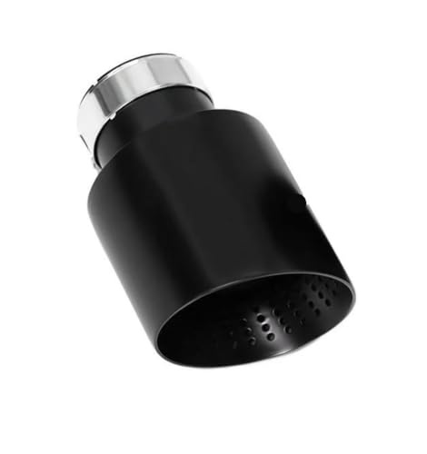 Embout d'échappement universel noir mat pour look sport de Golf 7
