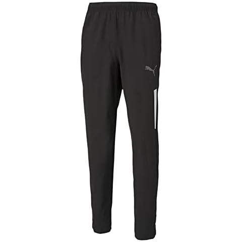 PUMA Herren Teamliga Sideline Bukser Pants, Puma Black-puma White, L EU Cover
