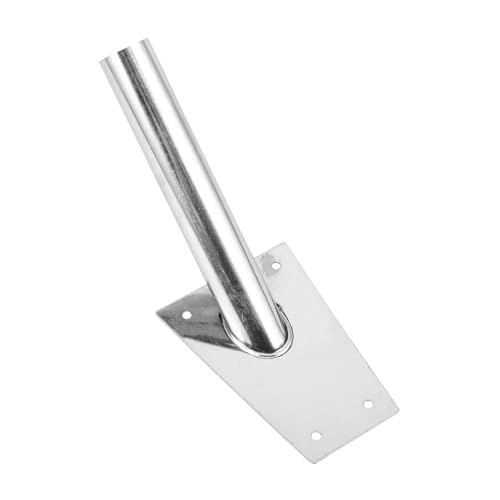 Milisten Support Mural pour Hampe Drapeau Acier Inoxydable Fixation Facile à Installer pour Extérieur Jardin et Événements