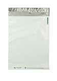 Quality Park Poly Mailer, Redi-Strip, White, 9 x12, 100 per Box, (46190)