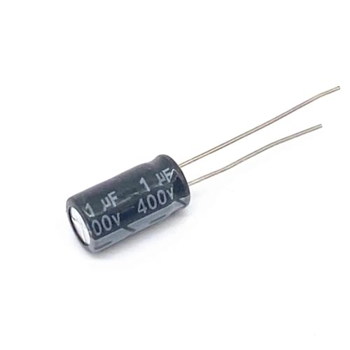 Condensateurs électrolytiques 1μF 400V pour réparer une alimentation électrique défectueuse 50pcs