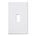 Produktbild Lutron fassada 1 Gang Toggle Wanddose, FG-1-WH