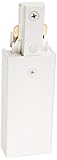 WAC Lighting JLE-WT J Track Live End Connector, White