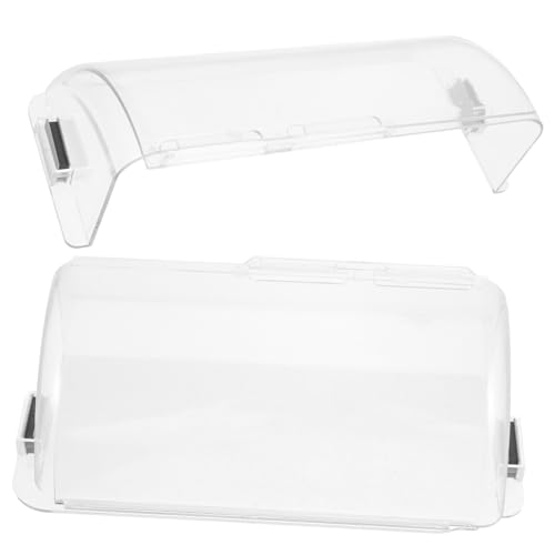 SOPOTUTU 2 pièces Déflecteur Air Réglable pour Sortie Climatisation Guide Flux Air pour Sols Murs et Plafonds et Discret pour Confort Intérieur