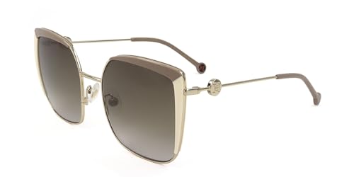 Image of Carolina Herrera Her Her 0111/s T53/HA BEI IVORY Sunglasses Unisex Steel, Standard, 20
