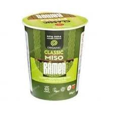 Sopa Ramen Instantánea de Miso Estilo Japonés – Pack de 2 Vasos (2 x 85g) – Fideos Orientales con Caldo Umami Fermentado – Comida Rápida y Reconfortante – Lista en 3 Minutos