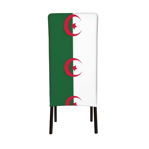 Housse de chaise Algérie extensible et amovible pour chaise salle à manger design - 4