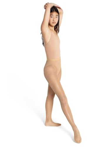 Capezio Professional Fishnet Seamless Tight, Caramel, 1X3