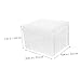 STOBOK Box Photo Storage Box Electronic Component Case Greeting Card Container Index Card Organizer Clear Makeup Organizer Makeup Storage Drawers Photo Keeper Photo Case Plastic