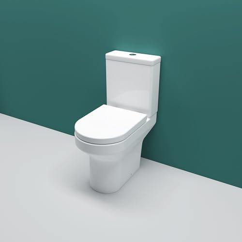 Sky Round Close Coupled Toilet Pan and Cistern