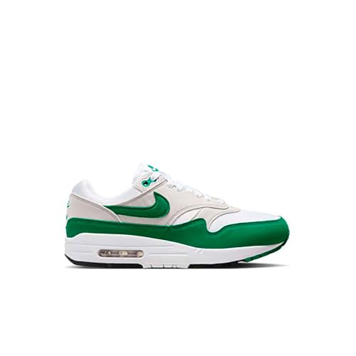 Nike Air Max 1 Women's Shoes (DZ2628-003, Neutral Grey/White/Black/Malachite) Size 6