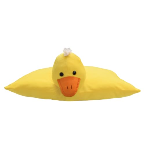 Image of Ultra 17 inch Duck Fully Stuffed Premium Soft Plush Folding Cushion Pillow for Kids in Yellow | Snuggling and Playtime | Animal Toy | Birthday Gift | Anniversary | Christmas | Diwali | Home Decor