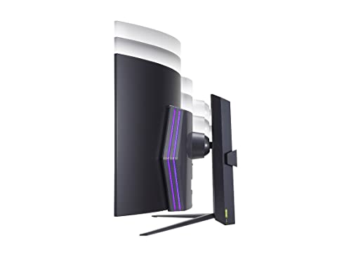 45GR95QE UltraGear Gaming Monitor 45" QHD UltraWide Curvo OLED HDR, 3440x1440, 0.03ms, G-Sync Compatible, AMD FreeSync Premium 240Hz, HDMI 2.1 VRR (HDCP 2.3), Display Port 1.4, Nero - Monitor - Immagine 10