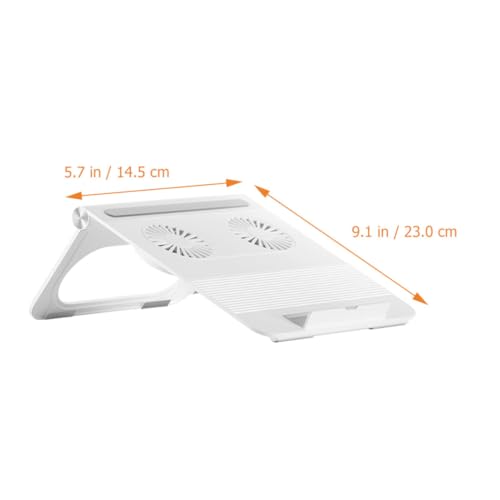 Soporte ventilado para portátil USHOBE con diseño triangular que mejora la ventilación del PC 2