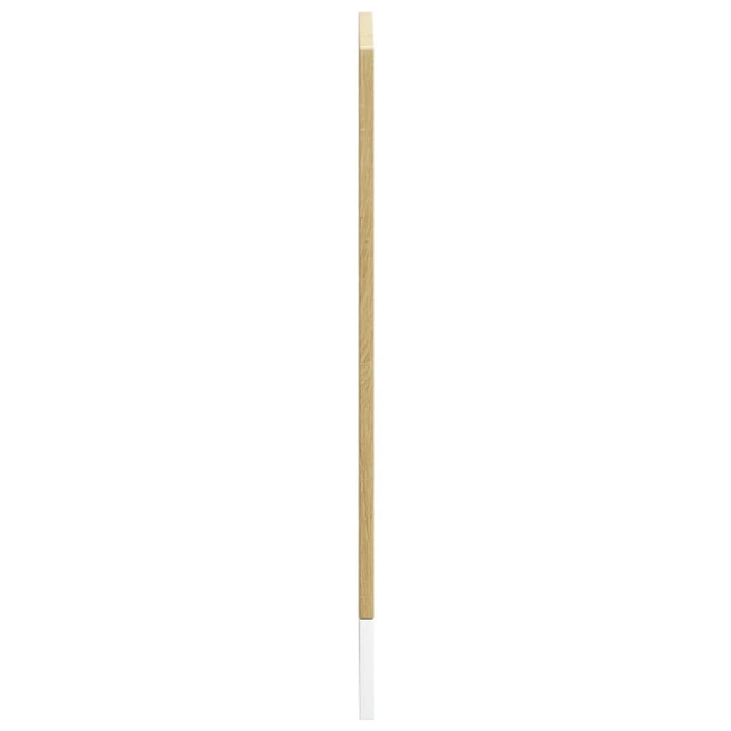 Tapa para lavavajillas 60 x 1,5 x 67 cm Porto de madera de roble Sonoma