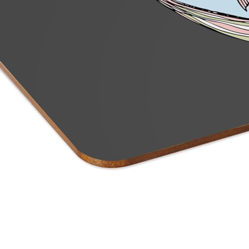Sets de table liège anti-rayures napperons souples faciles à laver - 4
