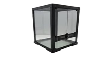 Amazon | 爬虫類飼育ケージ ブラック SDT 30 × 30 × 30cm