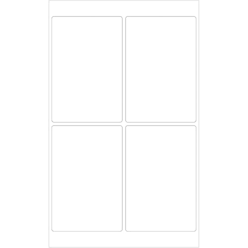 Tape Logic 4 x 6 Weather-Resistant Laser Labels