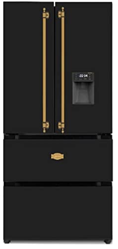 Kaiser KS 80425 Em Réfrigérateur Side-by-Side Rétro 183 cm de Haut 83,6 cm de Large No Frost 506 L