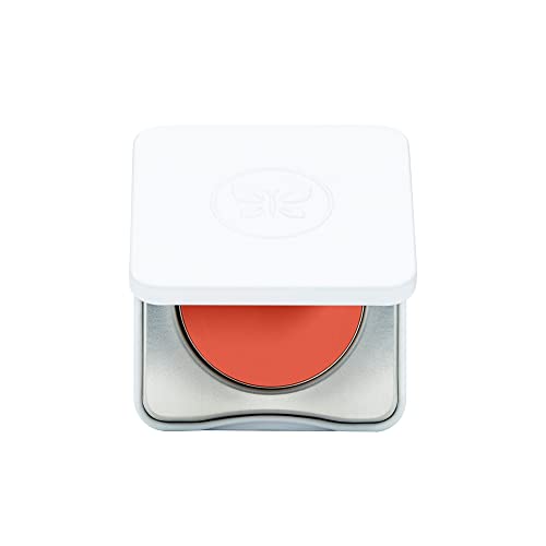 Honest Beauty Crème Cheek + Lip Color, Coral Peach | Bright Warm Peach |EWG Certified + Dermatologist & Physician tested & Vegan + Cruelty free | 0.10 oz.