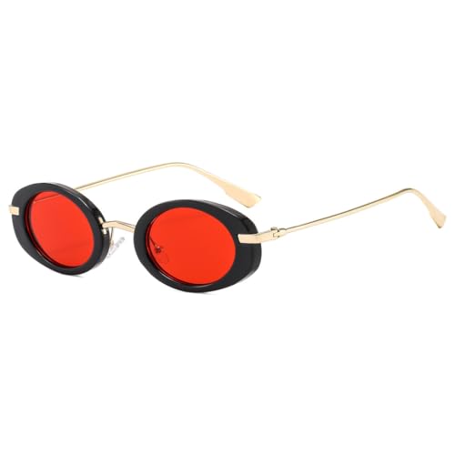 Lunettes de soleil ovales rétro femme pour sublimer les visages fins